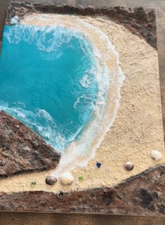 Wall Art-Seaglass Beach